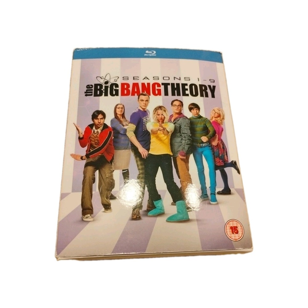 The Big Bang Theory Season Seasons 1-9 Blu-ray, 2016 W/ Slipcover